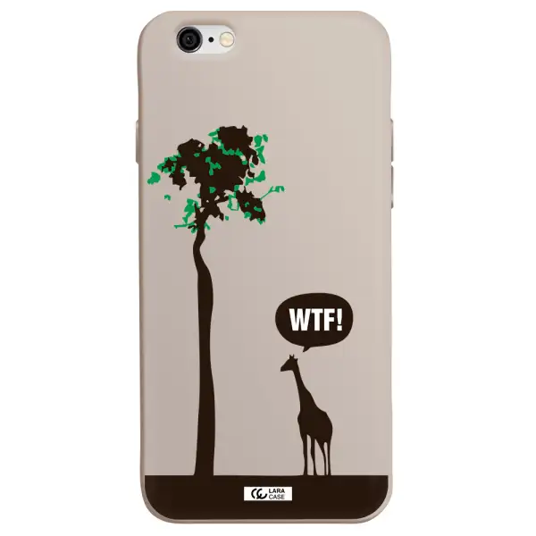 Wtf Apple iPhone 6 Silicone Stone Case