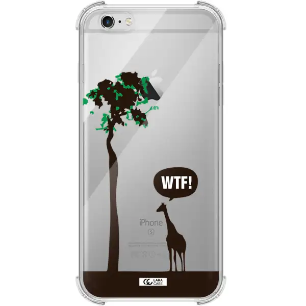 Wtf Apple iPhone 6S Clear PC Case