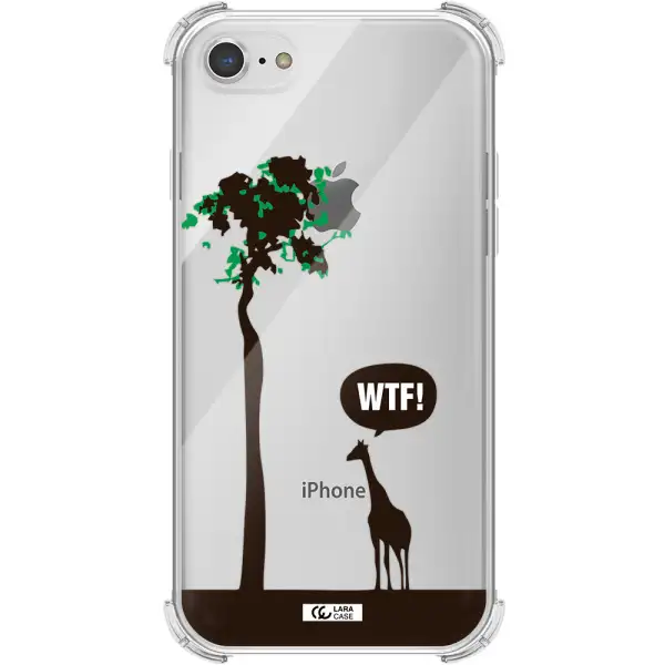 Wtf Apple iPhone 7 Clear PC Case