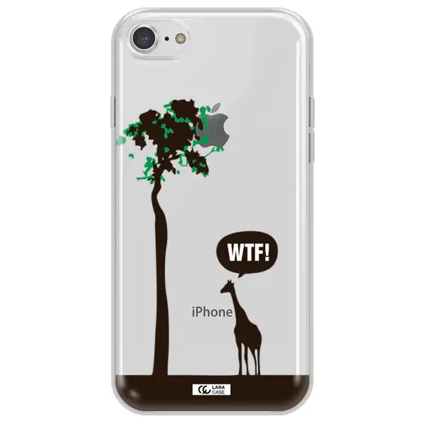 Wtf Apple iPhone 8 Clear TPU Case