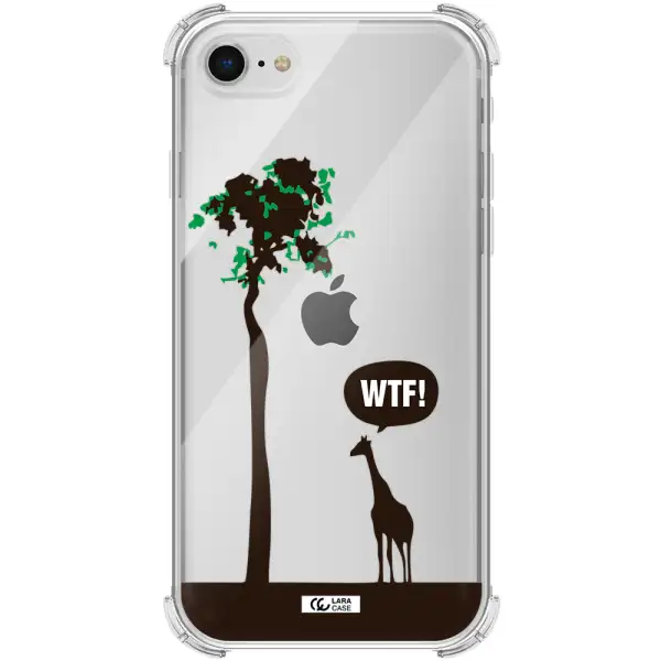 Wtf Apple iPhone se 2020 Clear PC Case