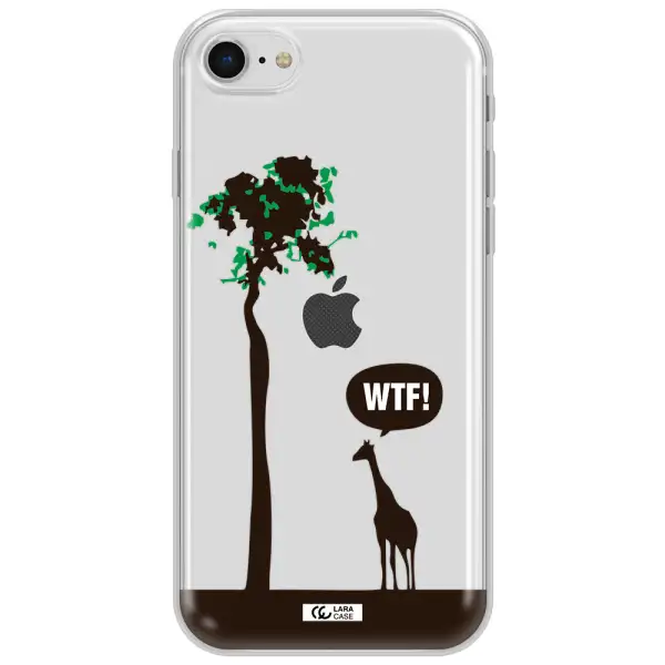 Wtf Apple Iphone Se 2020 Clear Tpu Case