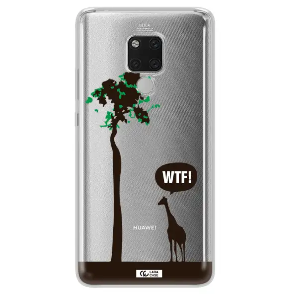 Wtf Huawei Mate 20X Clear TPU Case