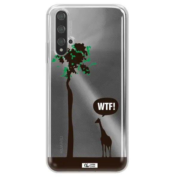 Wtf Huawei Nova 5t Clear TPU Case