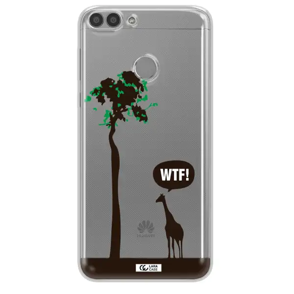 Wtf Huawei P Smart Clear TPU Case