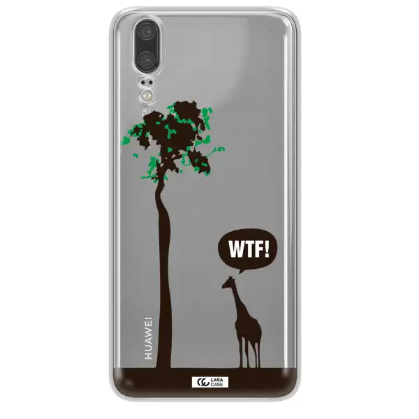 Wtf Huawei P20 Clear TPU Case