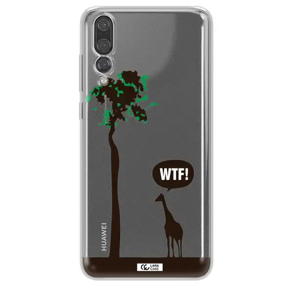 Wtf Huawei P20 Pro Clear TPU Case