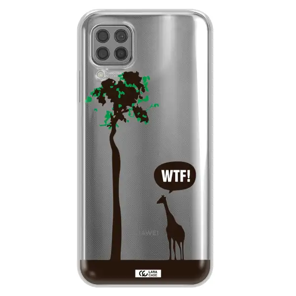 Wtf Huawei P40 Lite Clear TPU Case