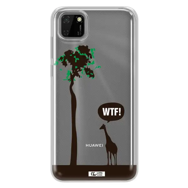 Wtf Huawei Y5P Clear TPU Case