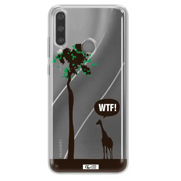 Wtf Huawei Y6P Clear TPU Case