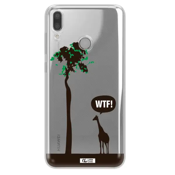 Wtf Huawei Y9 2019 Clear TPU Case