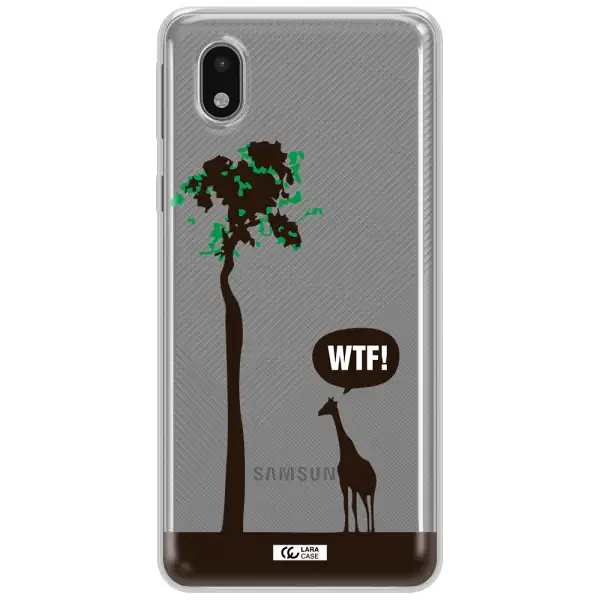 Wtf Samsung A01 Core Clear Tpu Case
