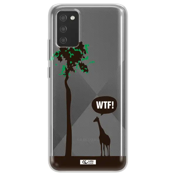Wtf Samsung A02S Clear TPU Case