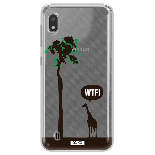Wtf Samsung A10 Clear TPU Case