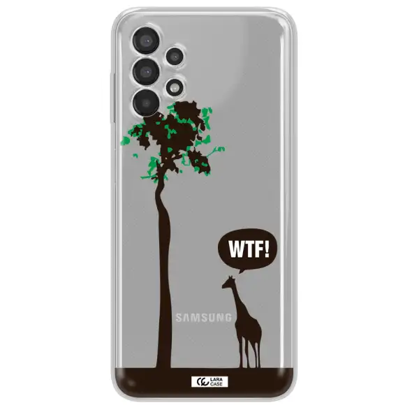 Wtf Samsung A13 Clear TPU Case