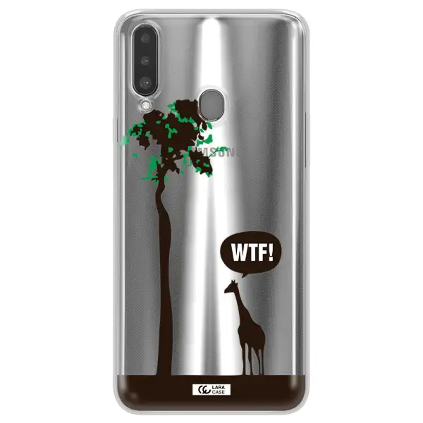 Wtf Samsung A20S Clear TPU Case