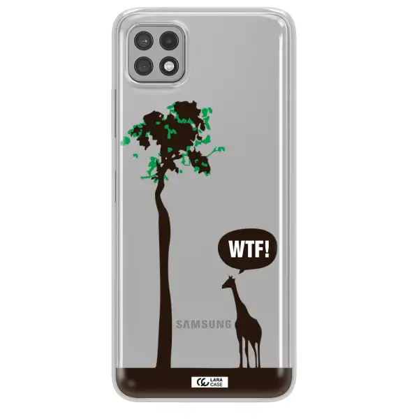 Wtf Samsung A22 5g Clear TPU Case