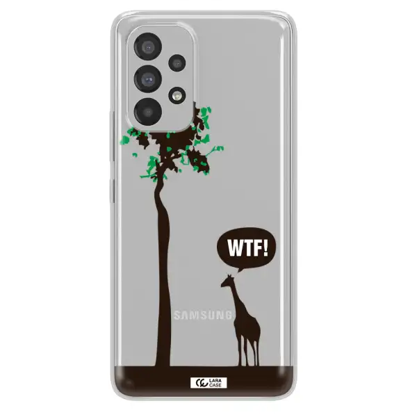 Wtf Samsung A53 Clear TPU Case