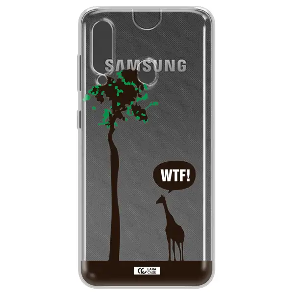 Wtf Samsung A60 Clear TPU Case