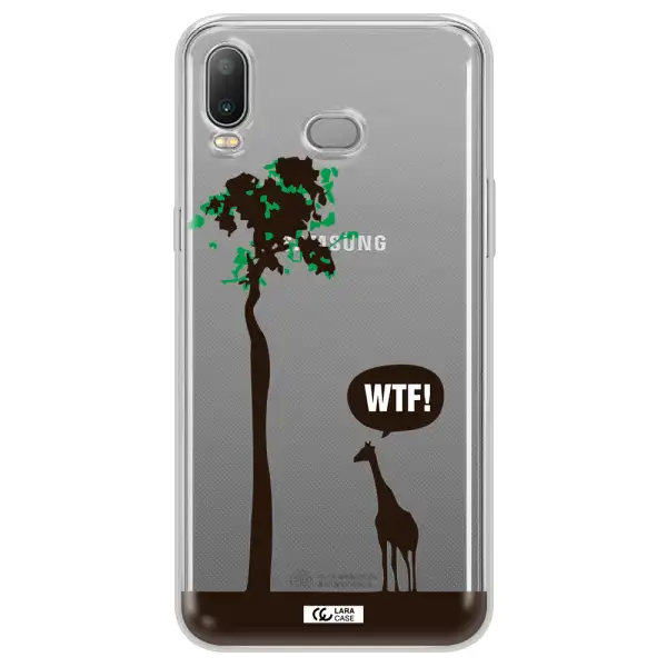 Wtf Samsung A6S Clear TPU Case