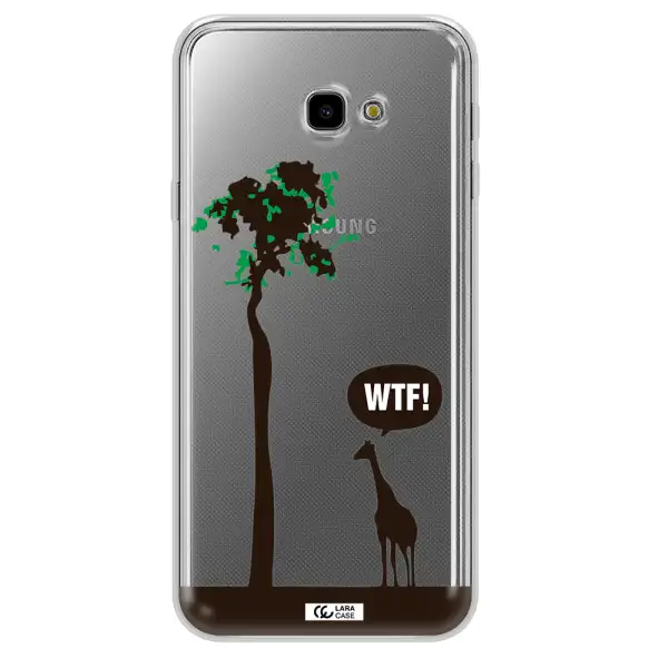 Wtf Samsung J4 Plus Clear TPU Case