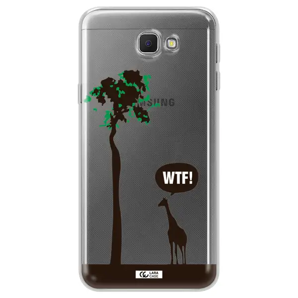 Wtf Samsung J5 Prime Clear TPU Case