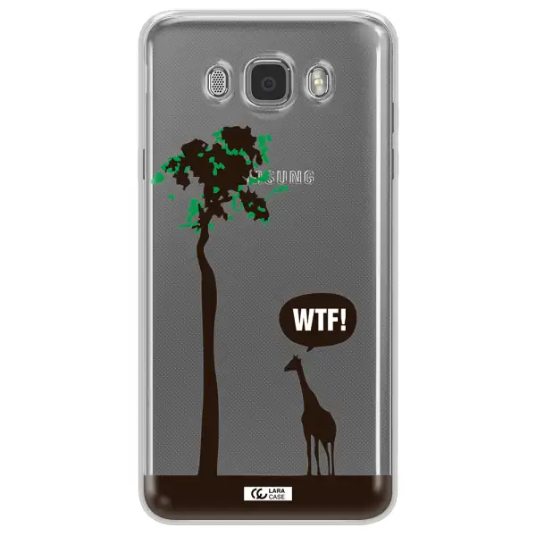 Wtf Samsung J7 2016 Clear TPU Case