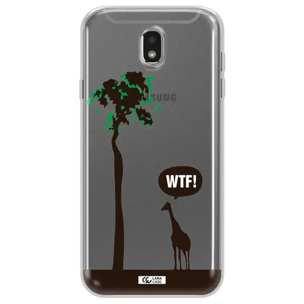 Wtf Samsung J7 Pro Clear TPU Case