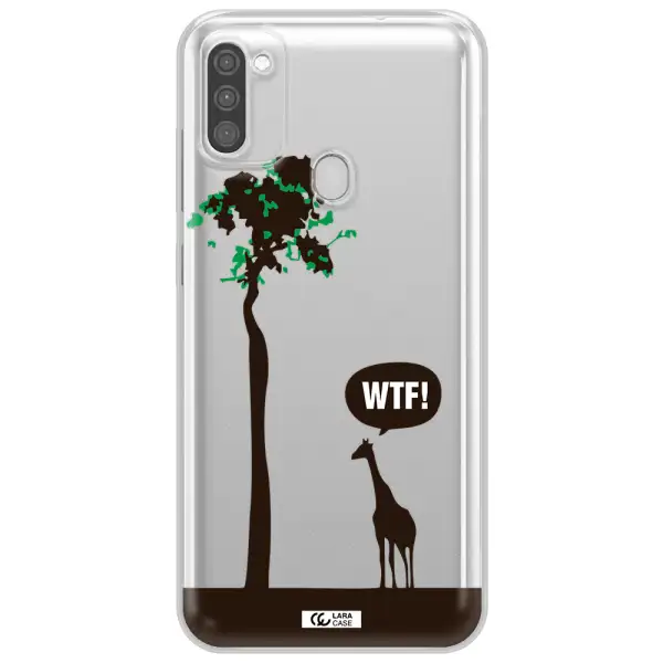 Wtf Samsung M11 Clear TPU Case