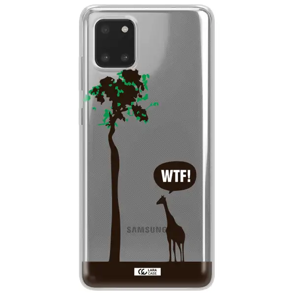 Wtf Samsung Note 10 Lite Clear TPU Case