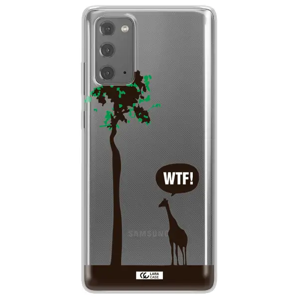 Wtf Samsung Note 20 Clear TPU Case