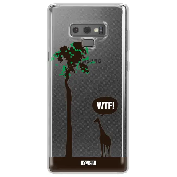 Wtf Samsung Note 9 Clear TPU Case