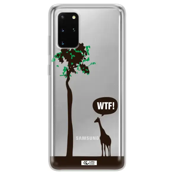 Wtf Samsung S 20 Plus Clear TPU Case