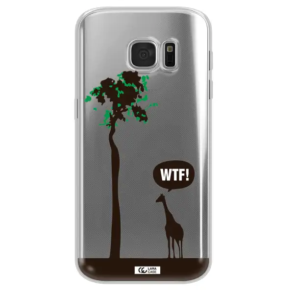Wtf Samsung S 7 Clear TPU Case