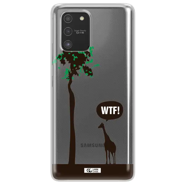 Wtf Samsung S10 Lite Clear TPU Case