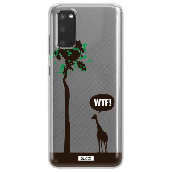 Wtf Samsung S20 Clear TPU Case