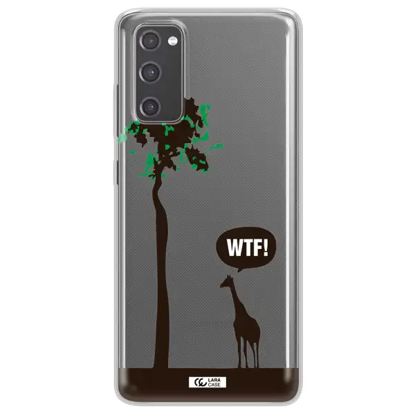 Wtf Samsung S20 Fe Clear TPU Case