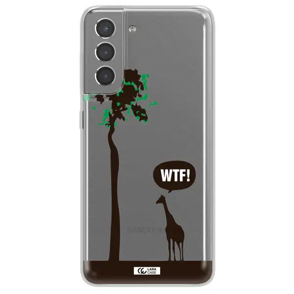 Wtf Samsung S21 Plus Clear TPU Case