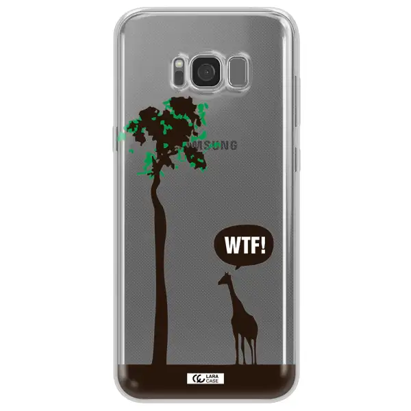 Wtf Samsung S8 Clear TPU Case