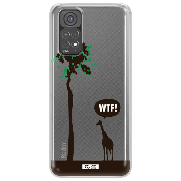 Wtf Xiaomi Redmi Note 11 Clear TPU Case