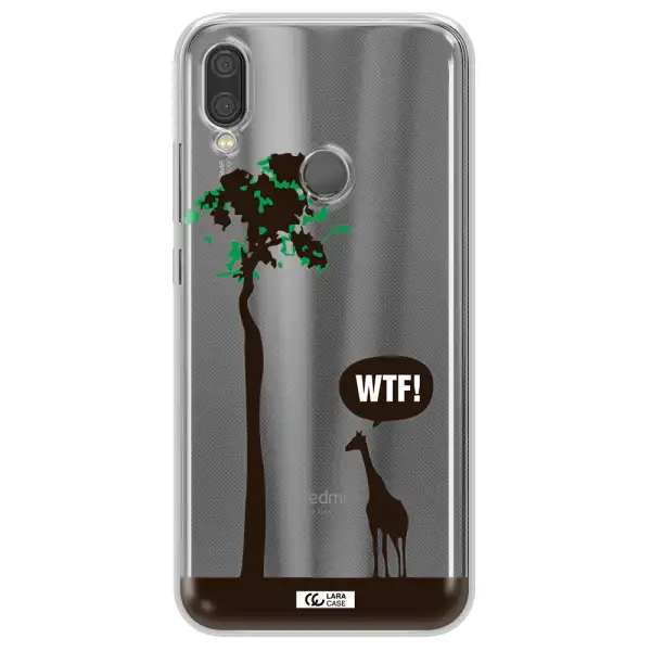 Wtf Xiaomi Redmi Note 7 Clear TPU Case