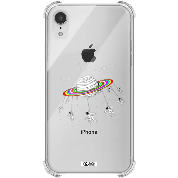 Pluto Rainbow Apple iPhone XR Clear PC Case