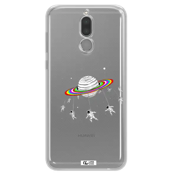 Pluto Rainbow Huawei Mate 10 Lite Clear TPU Case