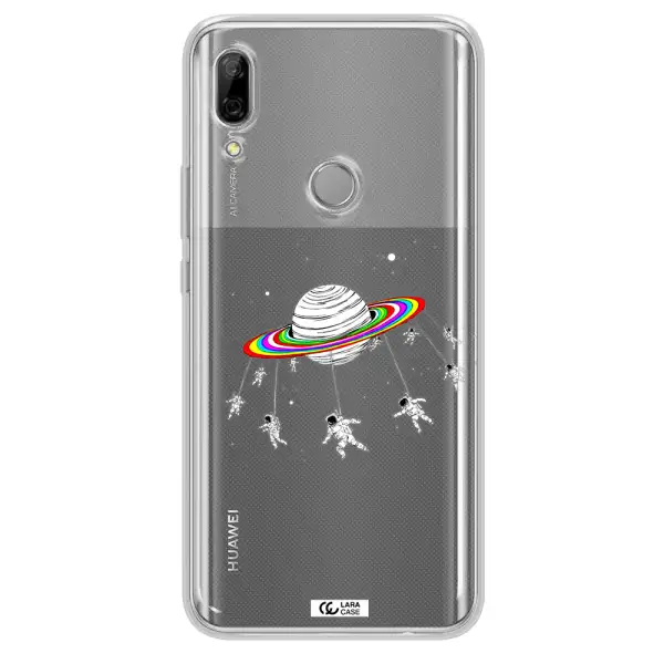 Pluto Rainbow Huawei P Smart Z Clear TPU Case