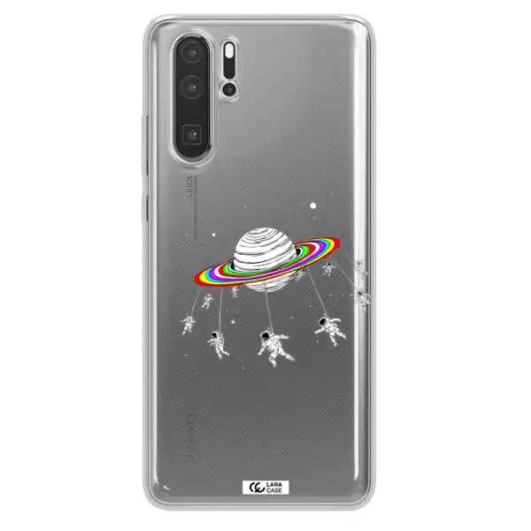 Pluto Rainbow Huawei P30 Pro Clear TPU Case