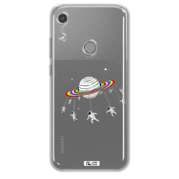 Pluto Rainbow Huawei Y6S Clear TPU Case