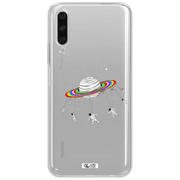 Pluto Rainbow Huawei Y9S Clear Tpu Case
