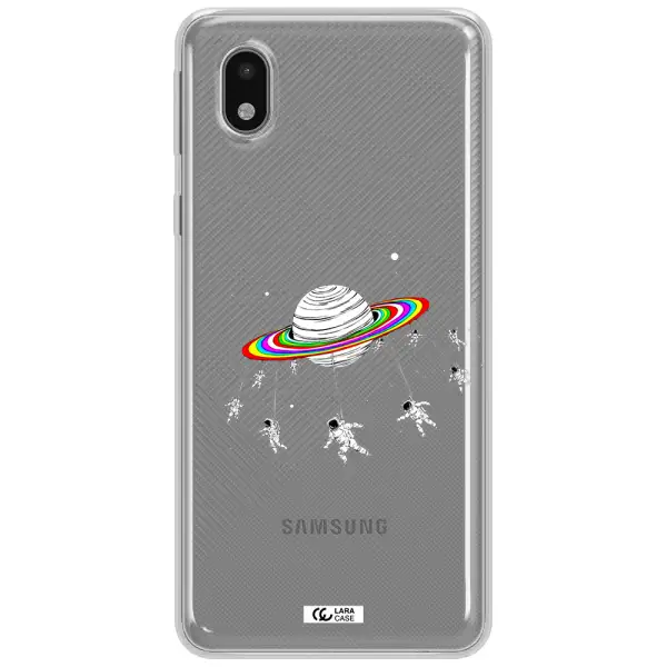 Pluto Rainbow Samsung A01 Core Clear Tpu Case