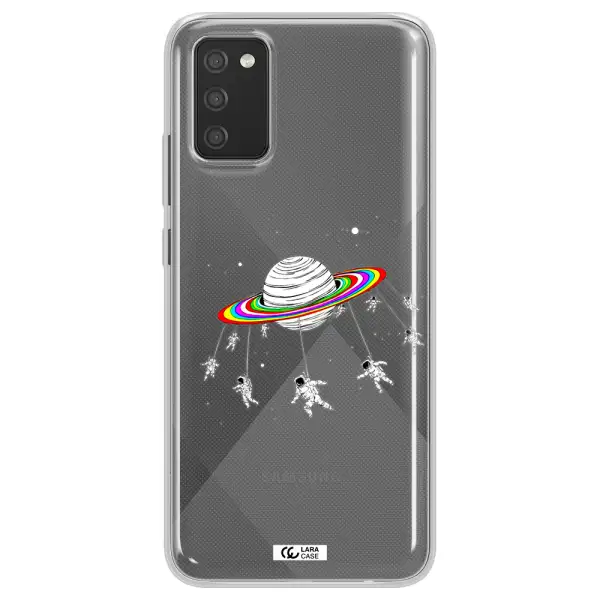 Pluto Rainbow Samsung A02S Clear TPU Case
