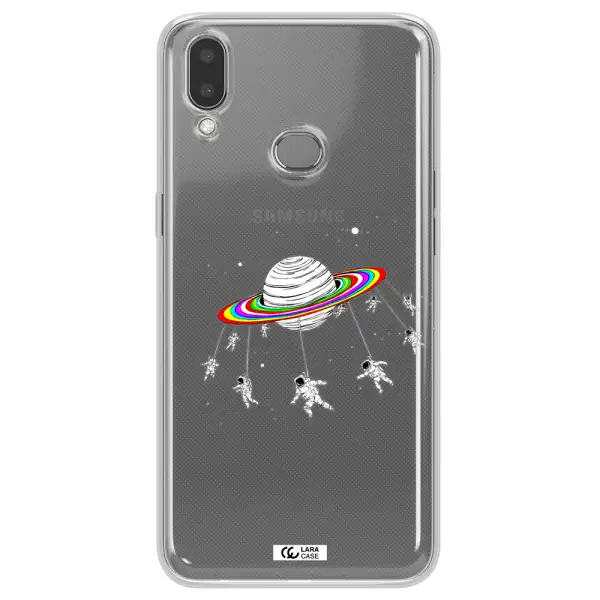 Pluto Rainbow Samsung A10S Clear TPU Case